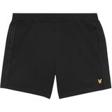 Lyle&Scott - Sports Tape Shorts - Zwart - Katoen-Polyestermix