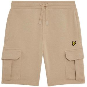 LYLE & SCOTT - CARGO SWEAT SHORT - Korte Broek - Bruin - Sweatstof