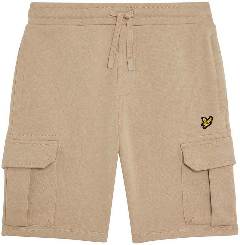 LYLE & SCOTT - CARGO SWEAT SHORT - Korte Broek - Bruin - Sweatstof