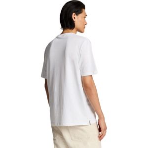 Lyle & Scott - Embroidered Badge Graphic T-shirt - Korte Mouwen - Groen - Katoen