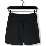 Lyle and Scott Junior - Zwembroek - Zwart - Elastische Tailleband - Geel Vogeltjes Logo