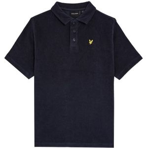 Lyle and Scott - Towelling Polo - Dark Navy - Jongens Poloshirt