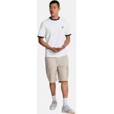 Lyle & Scott - Ringer T-Shirt - Wit - Katoen - Korte Mouwen