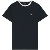 Lyle & Scott - Ringer T-Shirt - Blauw - Katoen