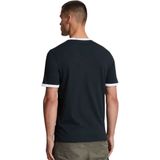 Lyle & Scott - Ringer T-Shirt - Blauw - Katoen