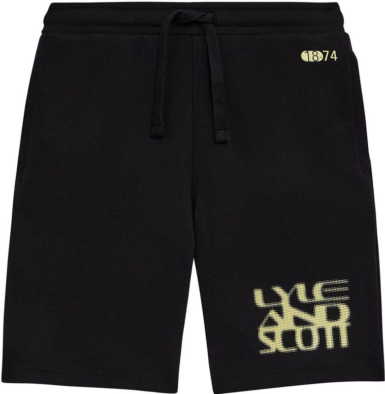 Lyle & Scott - Formation Blur Graphic - Korte Broeken - Zwart