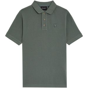 Lyle & Scott zomer polo shirt jongens - Mercurial groen