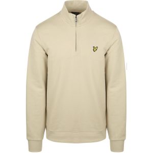 Lyle and Scott - Loop Back Quarter Zip - Sweater - Zand