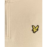 Lyle & Scott - Loopback Quarter Zip Sweat - Vest - Zand