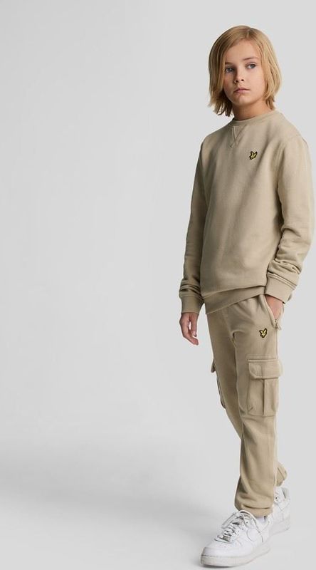 Lyle & Scott Cargo Sweatpant - Zand - Katoen