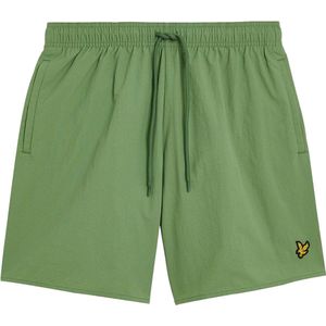 Lyle & Scott - Plain - Zwembroek - Groen - Regular-fit, Nylon 100%