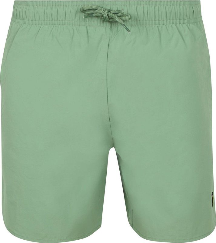 Lyle & Scott - Plain Swim Shorts - Olijfgroen - Badmode - Heren
