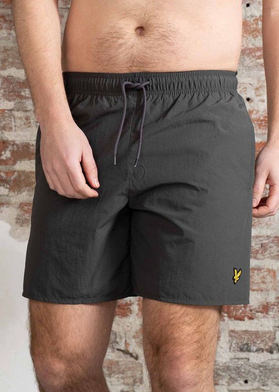 Lyle & Scott - Plain Swimshort - Zwembroek - Grijs