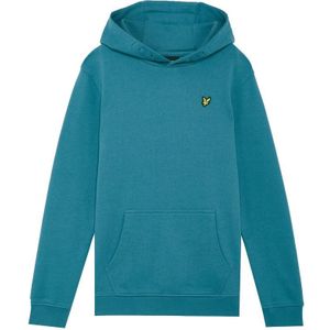 Lyle & Scott - Hoodie - Petrol - Katoen