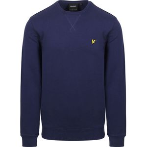 Lyle & Scott Sweater Donkerblauw - 100% Katoen, Lange Mouwen