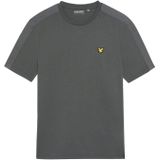 Lyle&Scott - Tape - T-shirt - Technische Katoenmix - Ademend en Vochtafvoerend