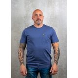 Shirt - Effen - Jersey - Normale Pasvorm - Kwartmouw