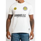 Lyle & Scott - Sunnies FC Graphic T-Shirt - T-shirt - Wit - 100% Katoen