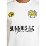 Lyle & Scott - Sunnies FC Graphic T-Shirt - T-shirt - Wit - 100% Katoen