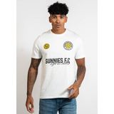 Lyle & Scott - Sunnies FC Graphic T-Shirt - T-shirt - Wit - 100% Katoen