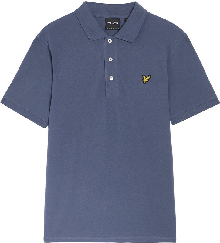 Lyle & Scott - SP400VOG - Poloshirt - Blauw - Katoen - Korte Mouwen