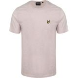 Lyle and Scott - T-shirt - Lichtroze - Print