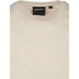 Lyle & Scott - Heather T-Shirt - Beige - Katoen - Korte Mouwen - Ronde Hals