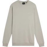 Lyle & Scott - Superfine Katoenen Ronde Hals Sweatshirt - Wilgen Grijs