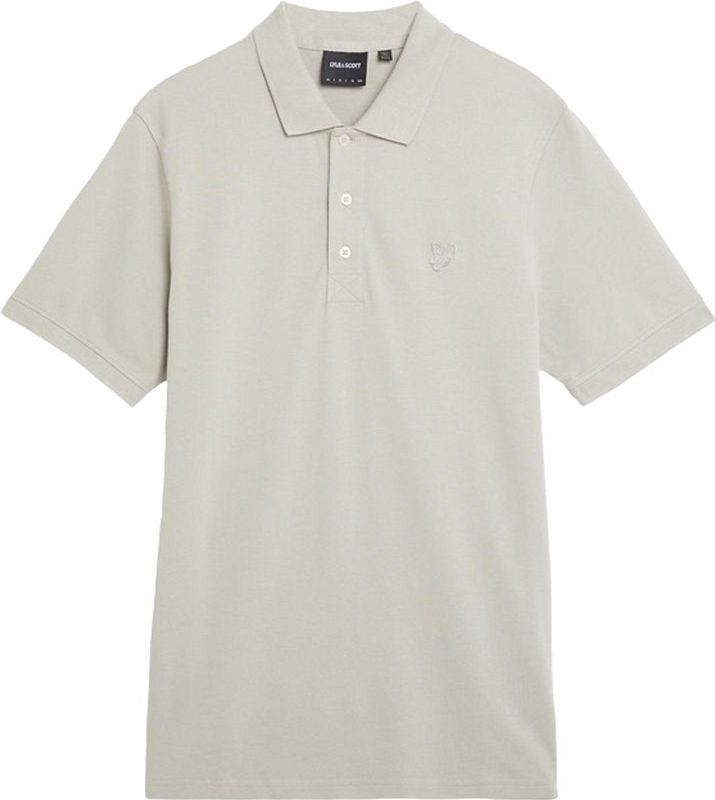 Lyle & Scott - Superfine Polo Shirt - Heren - Grijs - Katoen