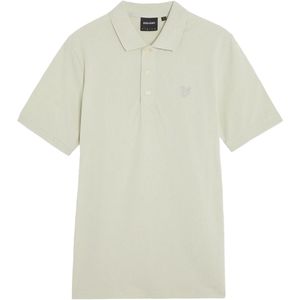 Lyle & Scott - Superfine Katoenen Poloshirt - Celadon Tint