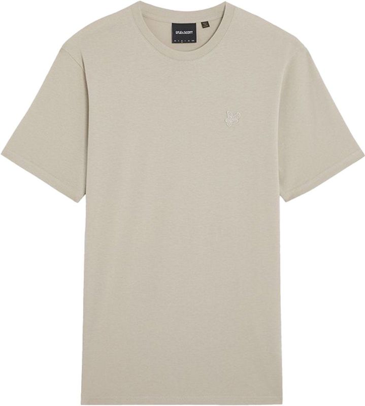 Lyle & Scott - T-Shirt - Grijs - Katoen