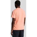 LYLE & SCOTT - Martin SS - T-shirt - Roze - Katoen