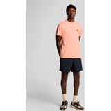 LYLE & SCOTT - Martin SS - T-shirt - Roze - Katoen