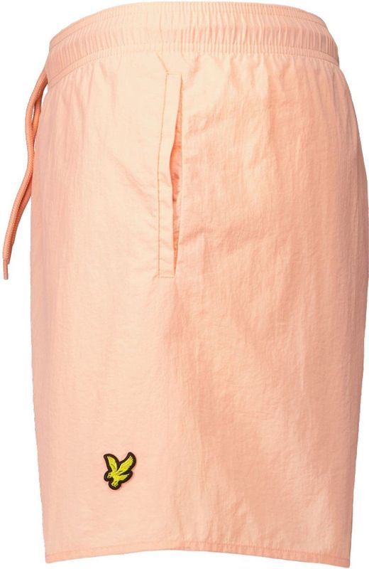 Lyle & Scott - Men Plain Coral - Zwembroek - Sneldrogend Nylon - Regular Fit