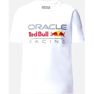 RED BULL - large front logo tee kids - T-shirt replica ov km jongens - Wit