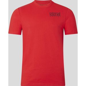 2023 Red Bull Racing Unisex Core Logo T Shirt (Flame Scarlet)