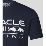 Red Bull Racing Logo Shirt Blauw - Max Verstappen - Sergio Perez - Oracle