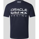 Red Bull Racing Logo Shirt Blauw - Max Verstappen - Sergio Perez - Oracle