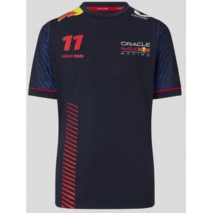 Red Bull - T-shirt - Donkerblauw - Sergio Perez - Junior