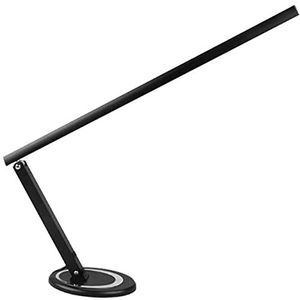 Seco FX26 Premium USB LED bureaulamp met een lange reikwijdte van 61 cm, perfect voor thuis/kantoor, opvouwbaar voor compacte opslag, natuurlijk licht, 10 W, zwart