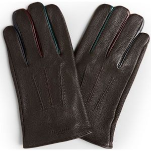 Accessories Ted Baker Parmed Leather Gloves in Brown