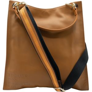 Ted Baker Darcita Branded Webbing Large Hobo Bag Dames - Bruin