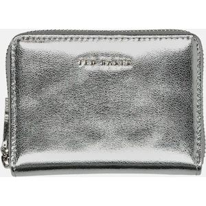 Ted Baker Lilleee ritsportemonnee silver