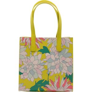 Ted Baker Flow Con Floral printed Small Handbag Dames Handtas - Yellow