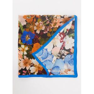 Ted Baker Naomiea sjaal van zijde met bloemenprint 90 x 90 cm