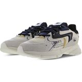 Lacoste L003 Neo Heren Sneakers - Gebroken Wit/Zwart - Maat 42,5