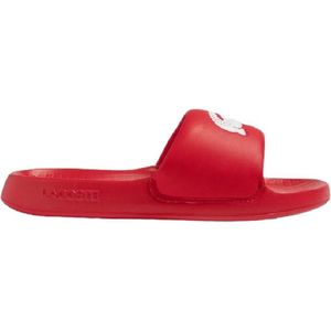 Lacoste Slippers Serve Slide 1.0 Heren Rood Wit