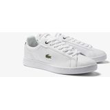 Lacoste, Heren Leren Sneakers Wit, Heren, Maat:44 EU