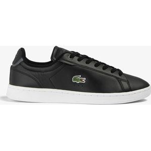 Lacoste 45SMA0110, korte sneakers voor heren, BLK/WHT, 44 EU, Blk Wht, 44 EU