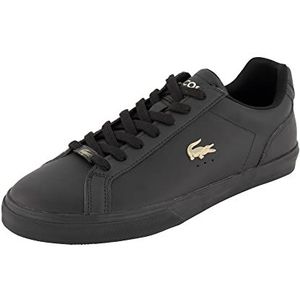 Lacoste 45CMA0052, herensneakers, BLK/BLK, 40,5 EU, zwart., 40.5 EU